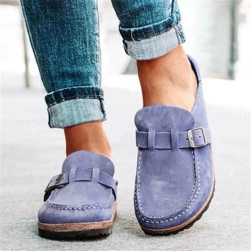 Sadie - Stylish Supportive Suede Orthopaedic Loafers