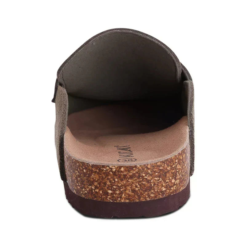 Crestar - Orthopaedic Suede Clogs