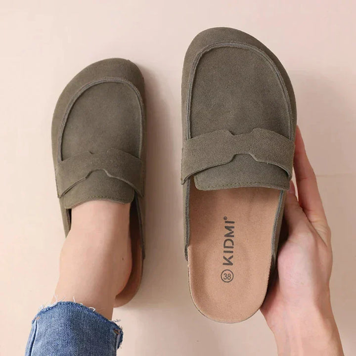 Crestar - Orthopaedic Suede Clogs