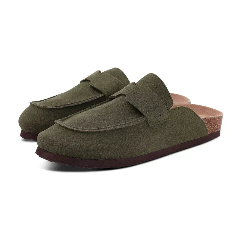 Crestar - Orthopaedic Suede Clogs