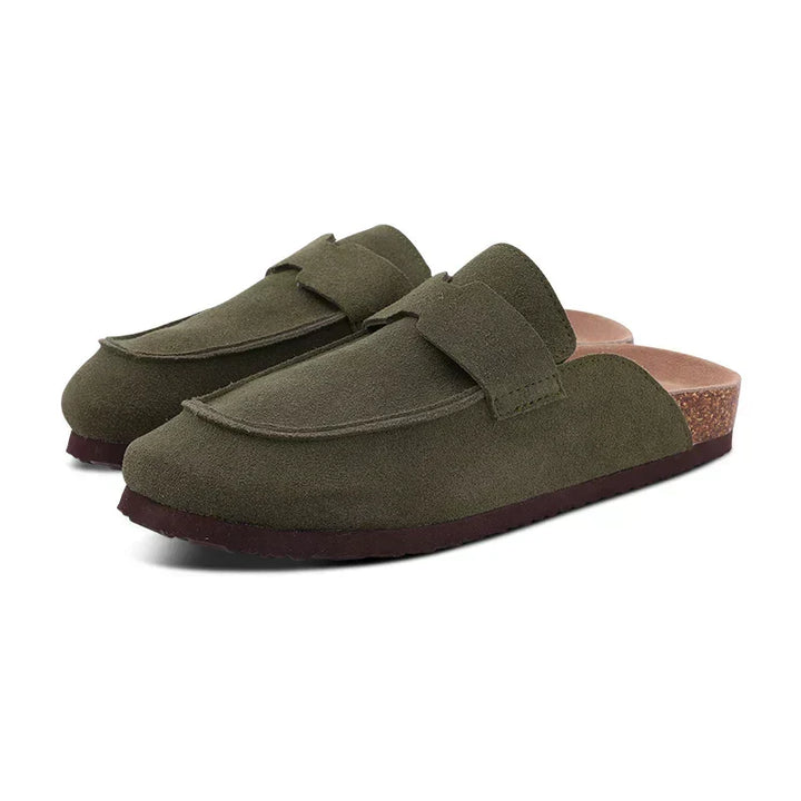 Crestar - Orthopaedic Suede Clogs
