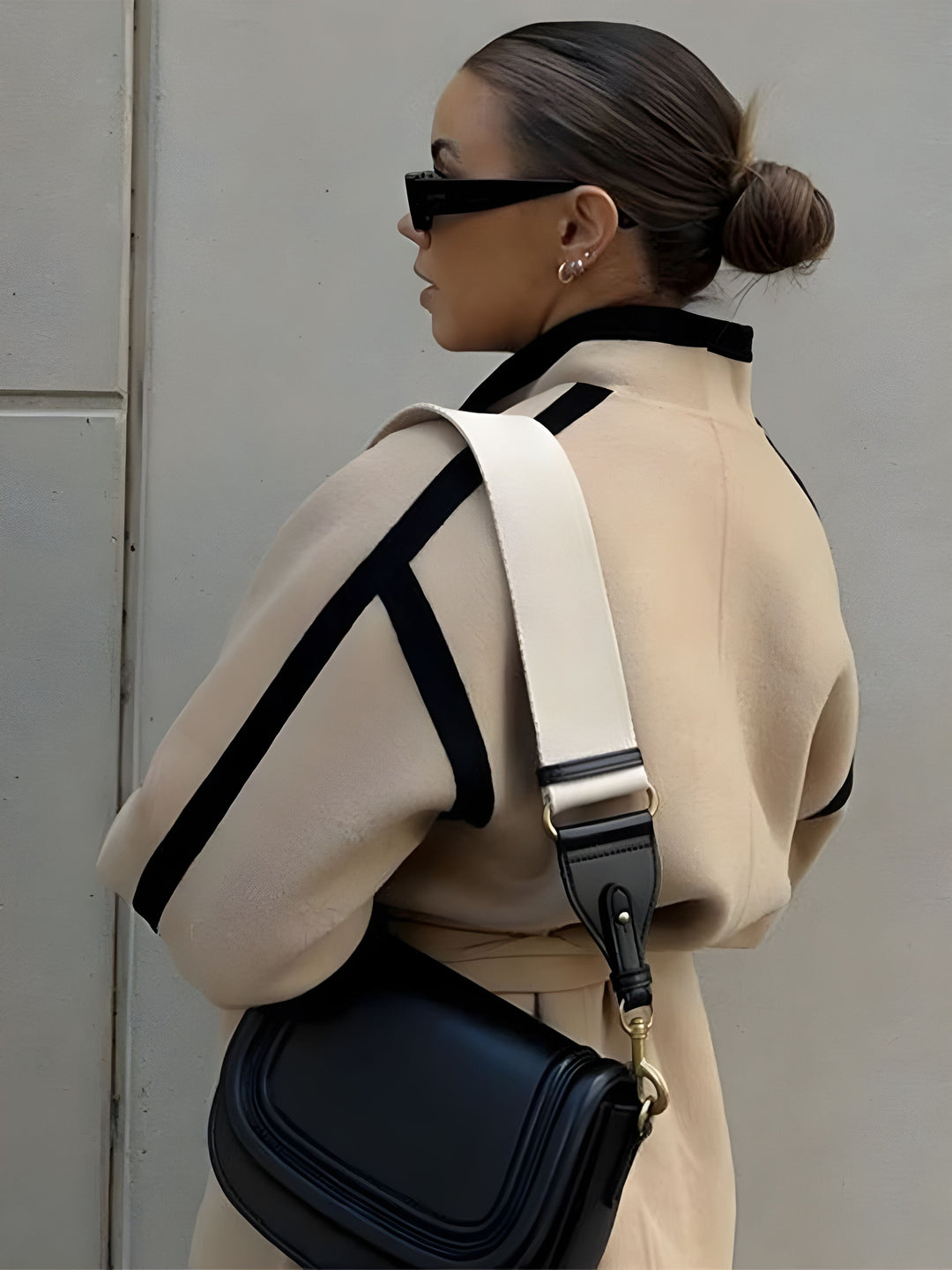 BB™ | Striped Wool Coat