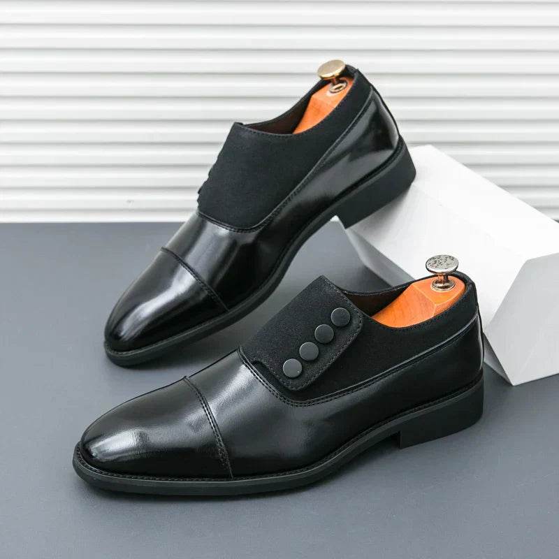 Alessandro Verdi Leather Derby Shoes