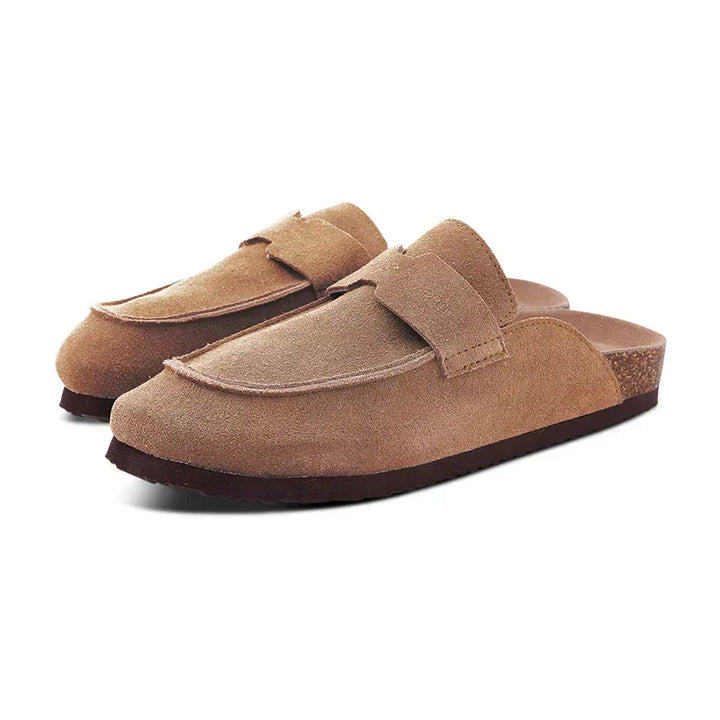 Crestar - Orthopaedic Suede Clogs