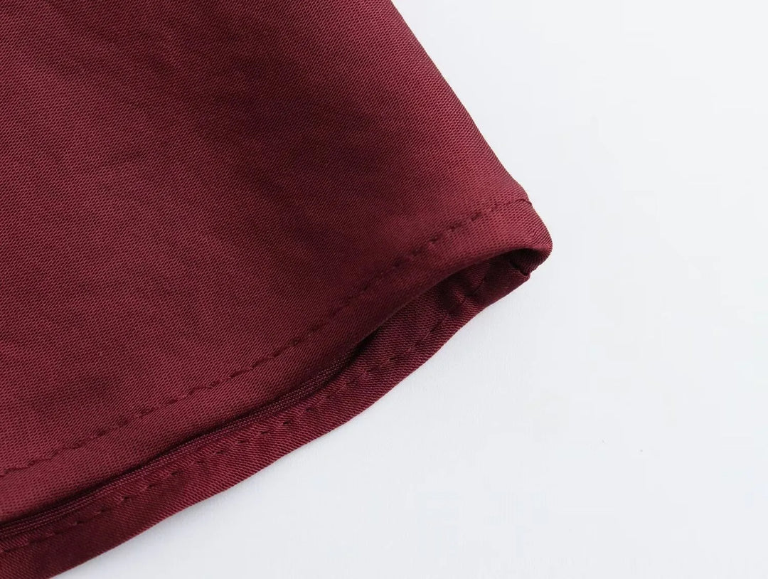 BB™ | Elegant Satin Midi Skirt