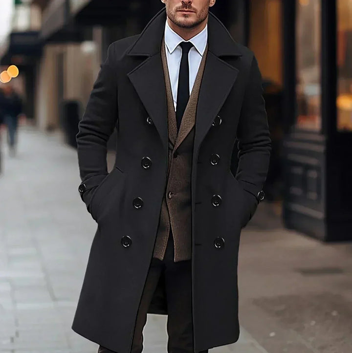 Jacob - Elegant Men's Trench Coat