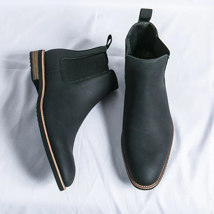 Kayden™ | Classic Leather Chelsea Boots