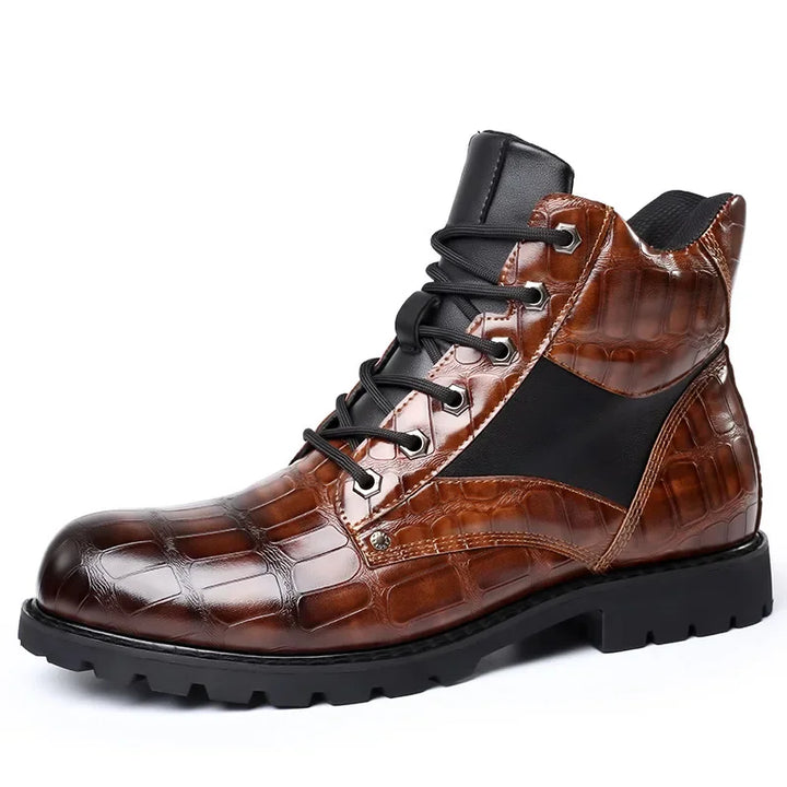 Rendell™ | Genuine Crocodile Leather Boots
