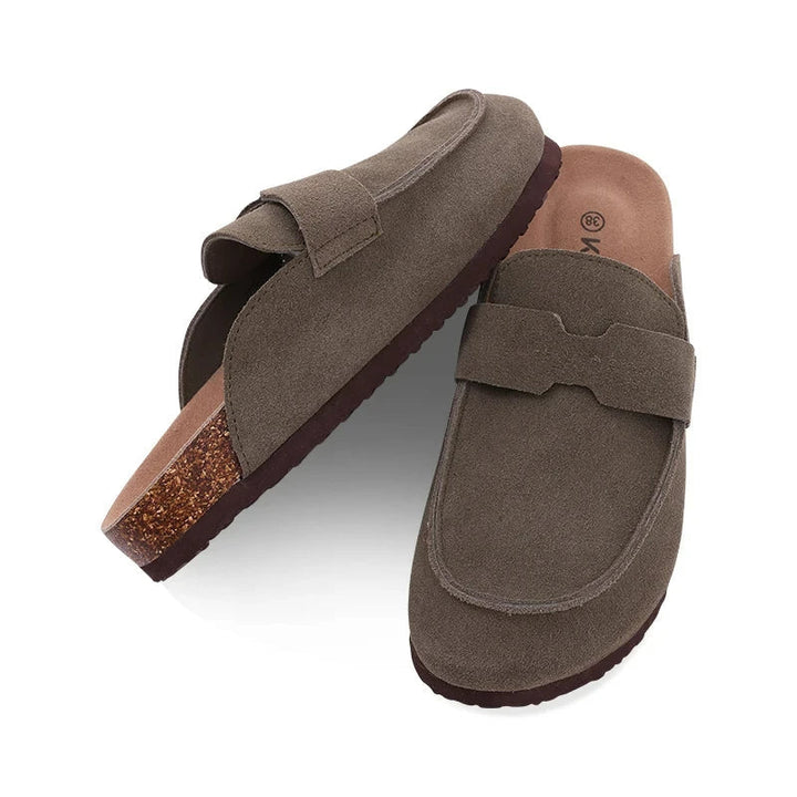 Crestar - Orthopaedic Suede Clogs