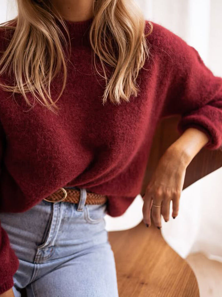 Isadora™ | Burgundy Pullover