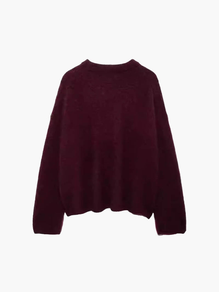 Isadora™ | Burgundy Pullover