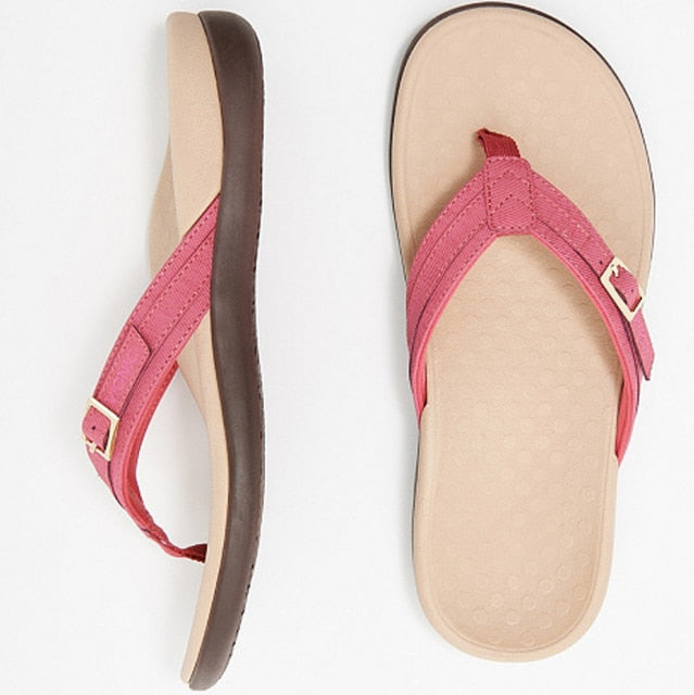 Orthopaedic Arch Support Flip Flops for Women
