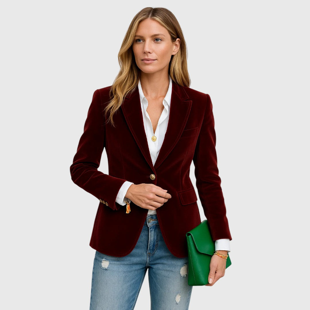 Lorrai - Velvet Blazer