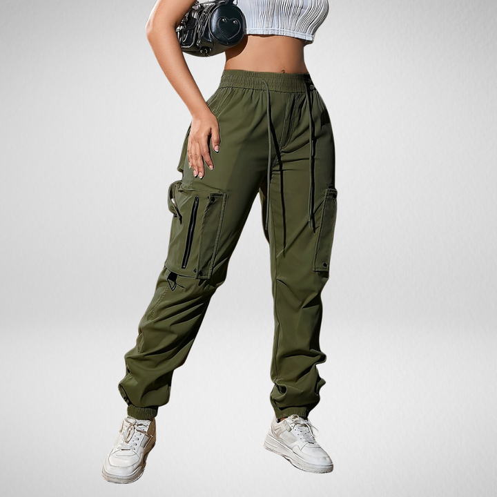 Brigitte Bordeaux | Active Cargo Trousers