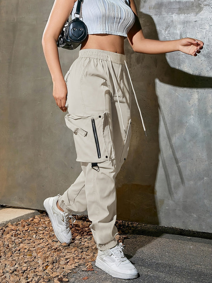 Brigitte Bordeaux | Active Cargo Trousers