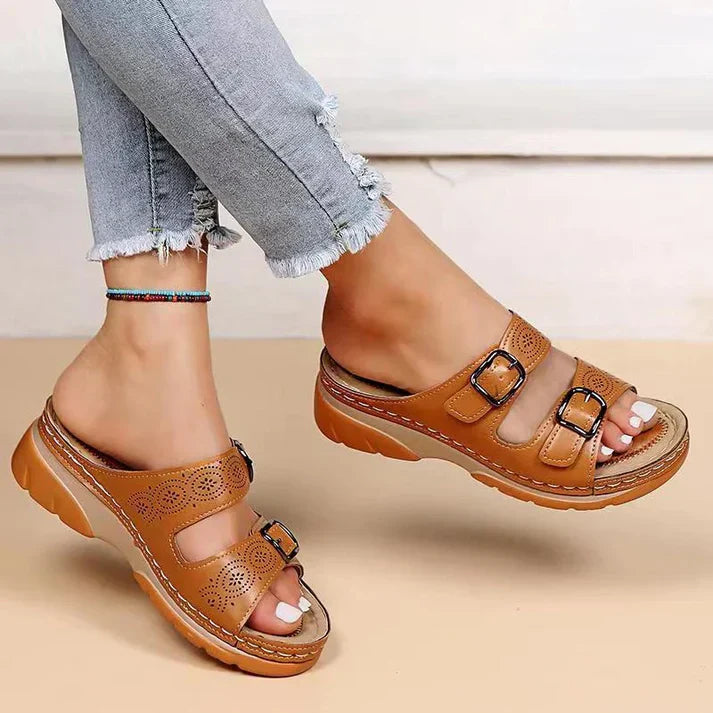 Diora | Orthopaedic Leather Sandals