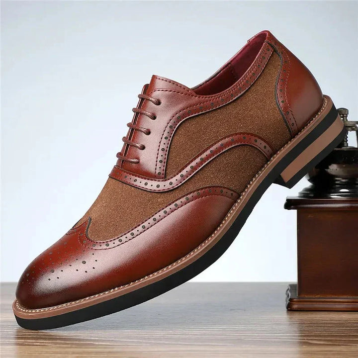 BAIRSTOW – TWO TONE OXFORD SHOES