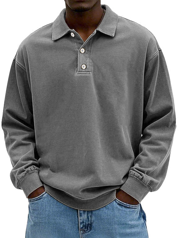 Casen – Retro Long-Sleeve Shirt