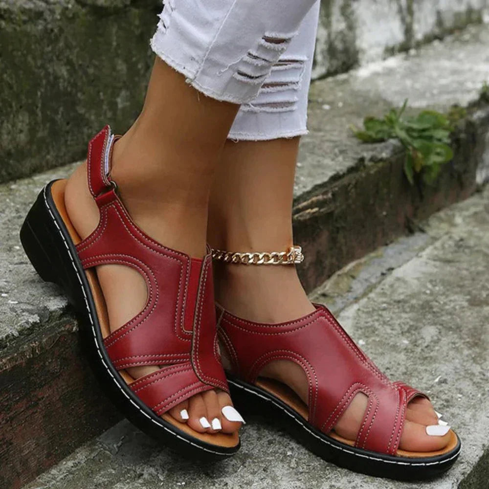 Nora - Fish Mouth Orthopaedic Summer Sandals