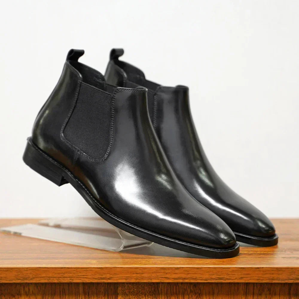 Blake™ | Elegant Leather Chelsea Boots