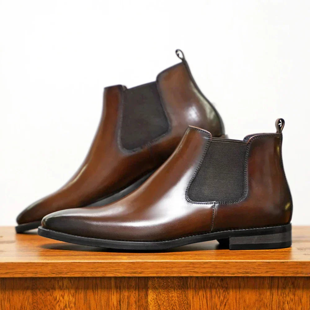 Blake™ | Elegant Leather Chelsea Boots
